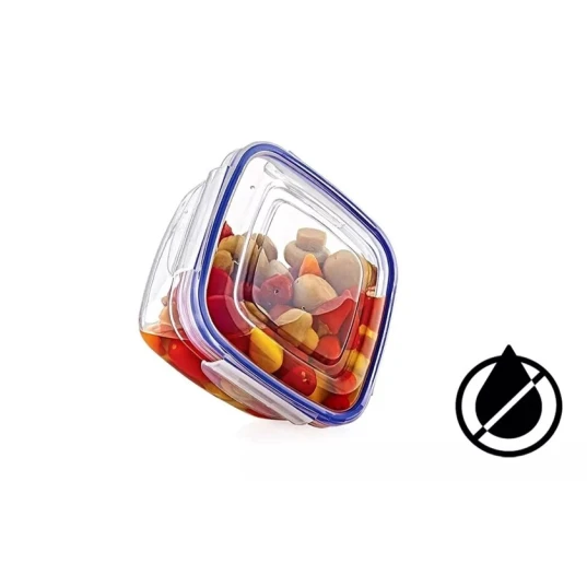 Konteyner dəsti nh_sdg7, polipropilen, şəffaf, 3 əd