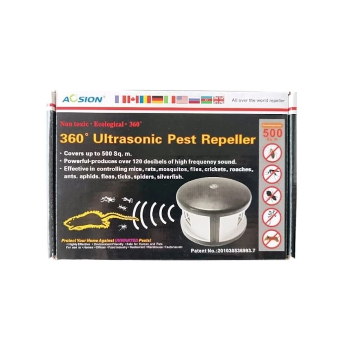 Ультразвуковой отпугиватель Acsion 500 кв/м Ультразвуковой отпугиватель Acsion 500 кв/м
