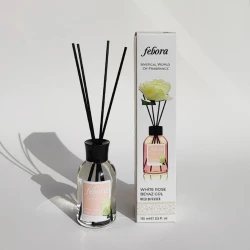 Aromatik diffuzor Febora White Rose, 110 ml
