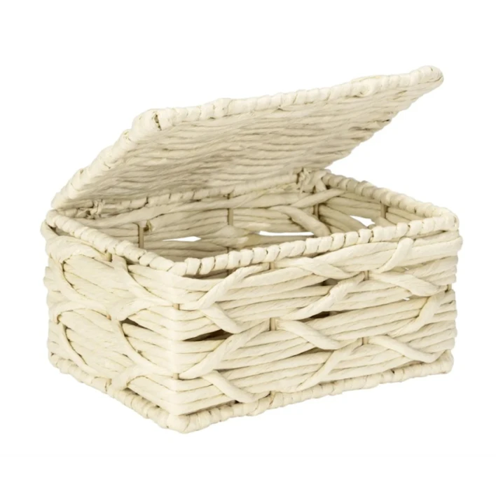 Saxlama səbəti Wenko Vabriano 19x14x10 sm, bej