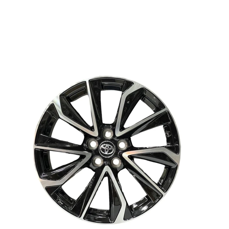 Колесные диски Toyota R17 DSC285, серебристый/черный