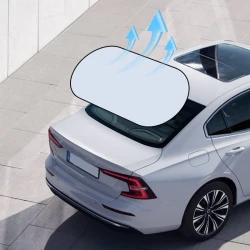 Avtomobil salonu üçün günlük iva441, ağ, 100x50 sm