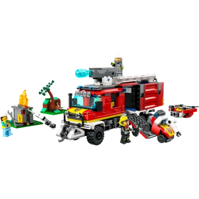 Конструктор LEGO City Fire Command Truck 60374, 7+ лет, 502 элементов