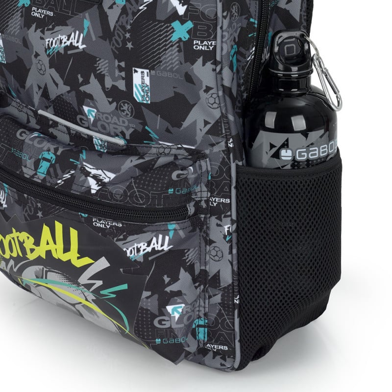 Su qabı Gabol SCORE 236548 001, paslanmayan polad, 600 ml