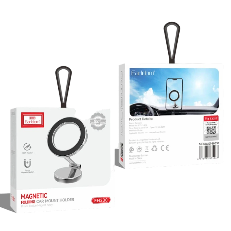 Автомобильный держатель Earldom ET-EH230 Black