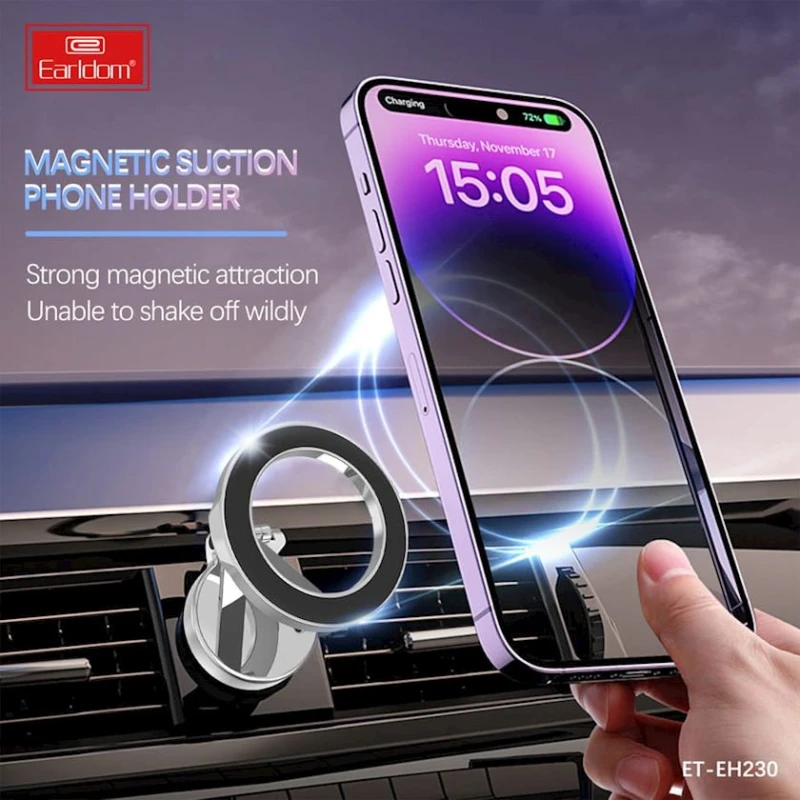 Автомобильный держатель Earldom ET-EH230 Black