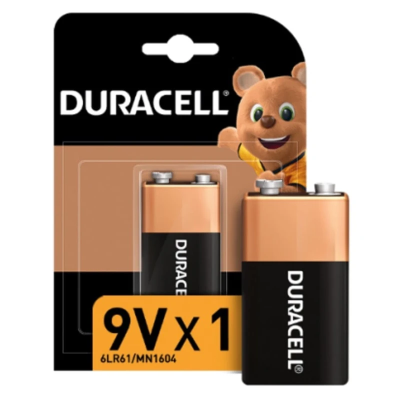 Батарейка Duracell MN1604 9V, 1 шт Батарейка Duracell MN1604 9V, 1 шт