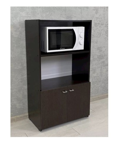 Stellaj 3563_L-M 2StellajMicrowVen, 62x34,2x112 sm, LDSP, qəhvəyi