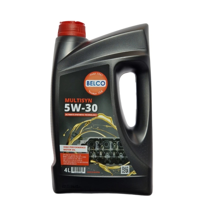 Моторное масло Belco Multisyn 5W-30, 4л Моторное масло Belco Multisyn 5W-30, 4л
