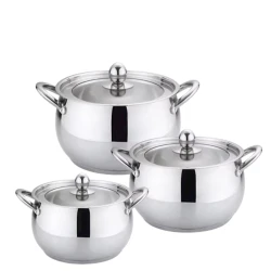 Набор кастрюль Kaisa Villa KV-6640, нержавеющая сталь, 6 предметов Набор кастрюль Kaisa Villa KV-6640, нержавеющая сталь, 6 предметов