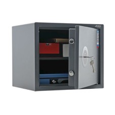 Ofis seyfi Aiko TSN-37, açar ilə, qrafit, 370x435x360 mm
