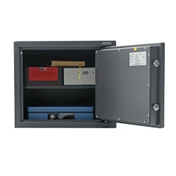 Офисный сейф Aiko TSN-37, с ключом, графитовый, 370x435x360 мм