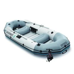 Надувная лодка Intex 68373 Mariner 3, 297х127х46 см, алюминиевые вёсла 137 см, до 400 кг