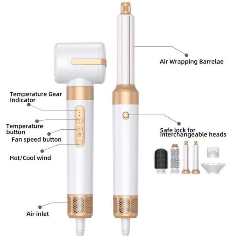 Фен-щетка fov_1040 7in1