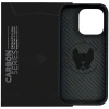 Çexol iLera Carbon Series Full Protection Apple iPhone 15 Pro üçün Black