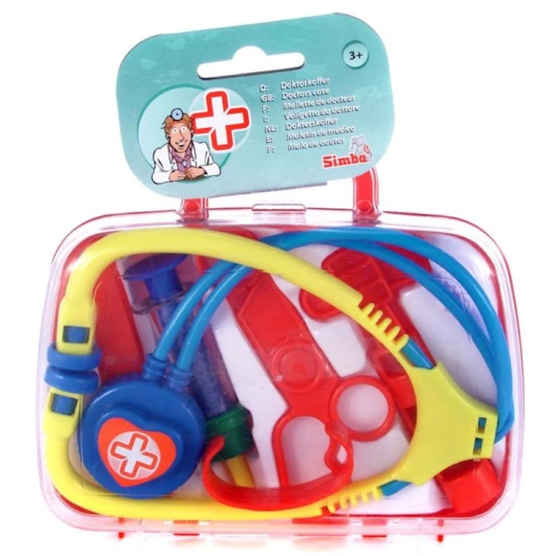 Набор доктора в кейсе Simba 5545260 5 предметов Набор доктора в кейсе Simba 5545260 5 предметов