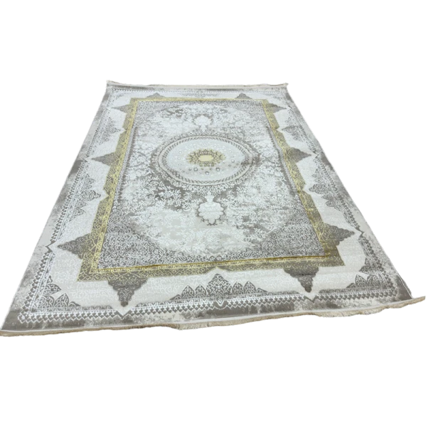 Ковер Sahara SHA-00001141, 200х400 см, шелк, серый Ковер Sahara SHA-00001141, 200х400 см, шелк, серый