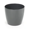 Горшок Lamela Magnolia, серый, 30х26.5 см