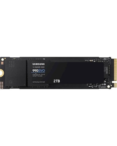 SSD yığıcı Samsung 2 TB 990 Evo NVMe M.2 Black (MZ-V9E2T0B/AM)