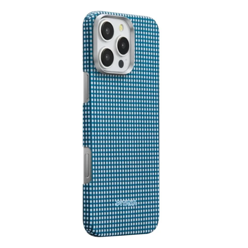 Çexol Pitaka Ultra Slim MagSafe Apple iPhone 16 Pro üçün Ocean Blue Çexol Pitaka Ultra Slim MagSafe Apple iPhone 16 Pro üçün Ocean Blue