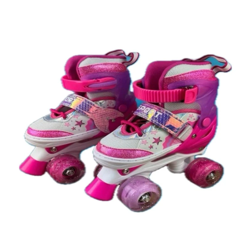 Роликовые коньки для детей BB-328, размер 31-34, разноцветный