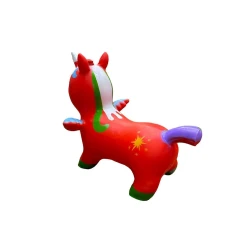 Кресло-качалка 25074-1-Q, красное, 67х44х53 см