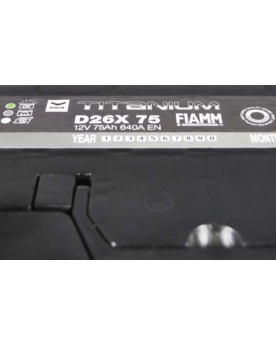 Avtomobil akkumulyatoru Fiamm D26 75 7905188