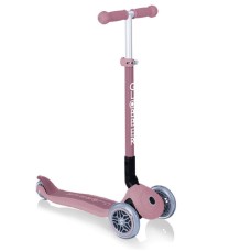 Uşaqlar üçün samokat Globber Junior Eco, alüminium/plastik, çəhrayı