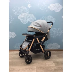 Детская коляска Belecoo A162, серая