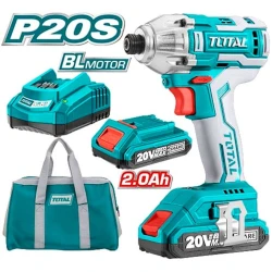 Аккумуляторная дрель-шуруповерт Total Tidli 20028, 20 В/2А/45Нм Аккумуляторная дрель-шуруповерт Total Tidli 20028, 20 В/2А/45Нм