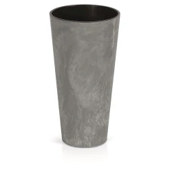 Горшок Prosperplast ME-300E, 30x30x57.2 см, 27 л, пластик, серый