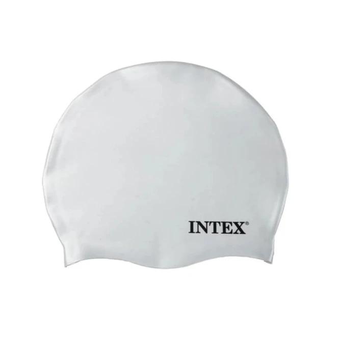 Шапочка для плавания белая