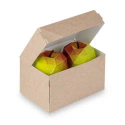 Коробки для кондитерских изделий Loyal-8781625506, 25 шт, коричневые Коробки для кондитерских изделий Loyal-8781625506, 25 шт, коричневые