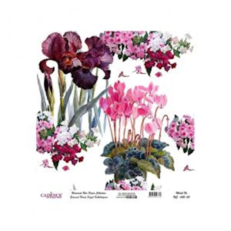 Рисовая бумага универсальная для декупажа Cadence 30x32, UC-002-30 Рисовая бумага универсальная для декупажа Cadence 30x32, UC-002-30