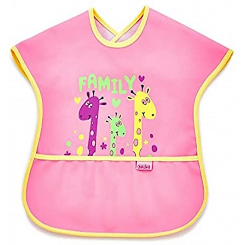 Слюнявчик Babyjem Family, розовый