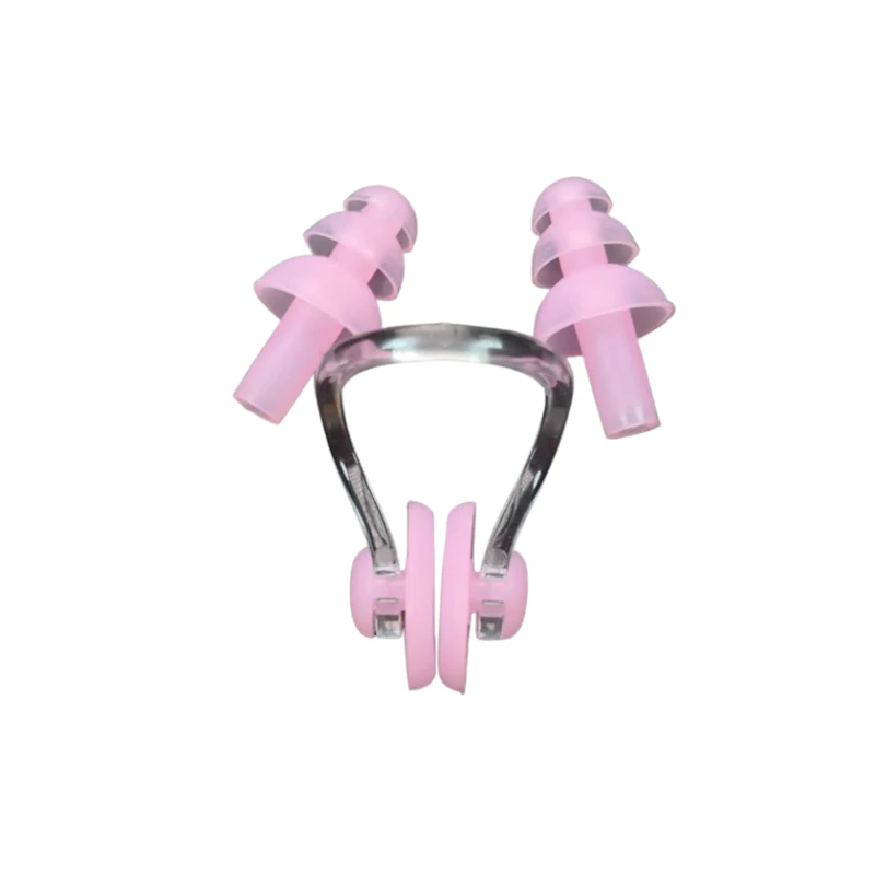 Üzgüçülük üçün qulaq və burun tıxacı dəsti Speedo 1537, çəhrayı Üzgüçülük üçün qulaq və burun tıxacı dəsti Speedo 1537, çəhrayı