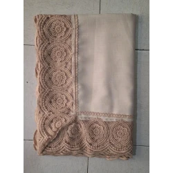 Скатерть MM Tekstil MM-23, лен, 160х220 см