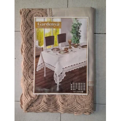 Скатерть MM Tekstil MM-23, лен, 160х220 см