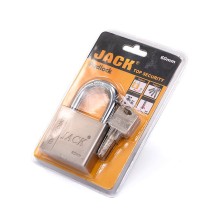 Asma kilid Jack, 3 açar, boz, 60 mm