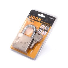 Asma kilid Jack, 3 açar, boz, 60 mm