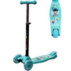 Самокат Scooter Sco-05, голубой Самокат Scooter Sco-05, голубой