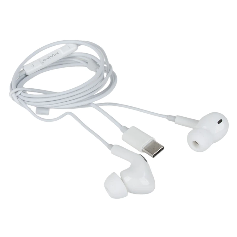 Simli qulaqlıq Maimi H21 Type-C White Simli qulaqlıq Maimi H21 Type-C White