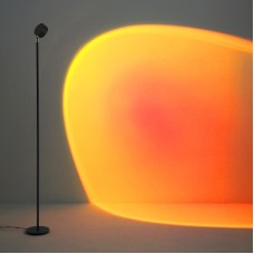 Döşəməüstü lampa Lustore LFL054-BK, qara