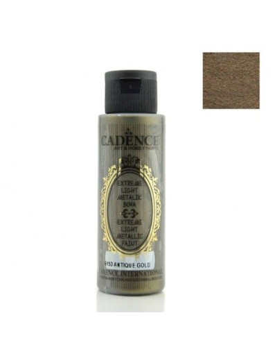 Akril boya-metallik Cadence Extreme Light Metallic 6153 Antique Gold 70 ml