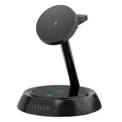 Беспроводное зарядное устройство Levelo Wireless Charger 3in1 Sienese Беспроводное зарядное устройство Levelo Wireless Charger 3in1 Sienese