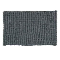 Коврик для ванной JYSK Nolvik, 50x80 см, полиэстер/хлопок, Grey