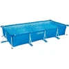 Бассейн Intex Rectangular Frame 58982/28273, каркасный, объем 7127 л, синий, 450x220x85 Бассейн Intex Rectangular Frame 58982/28273, каркасный, объем 7127 л, синий, 450x220x85