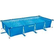 Hovuz Intex Rectangular Frame 58982/28273, karkas, həcm 7127 l, göy, 450x220x85