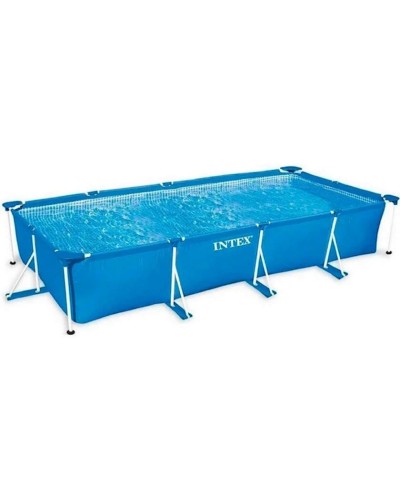 Hovuz Intex Rectangular Frame 58982/28273, karkas, həcm 7127 l, göy, 450x220x85