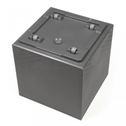 Küpə Lamela ME-935, 39x39x39.4 sm, 36 l, plastik, boz